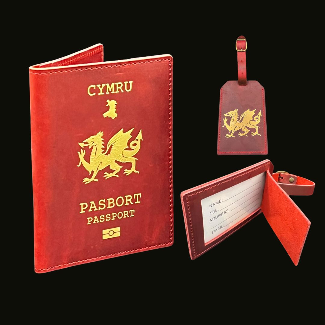 Welsh Passport Leather Travel Wallets – We Are Wales