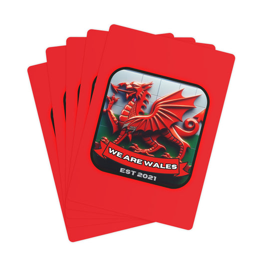 We Are Wales Playing Cards