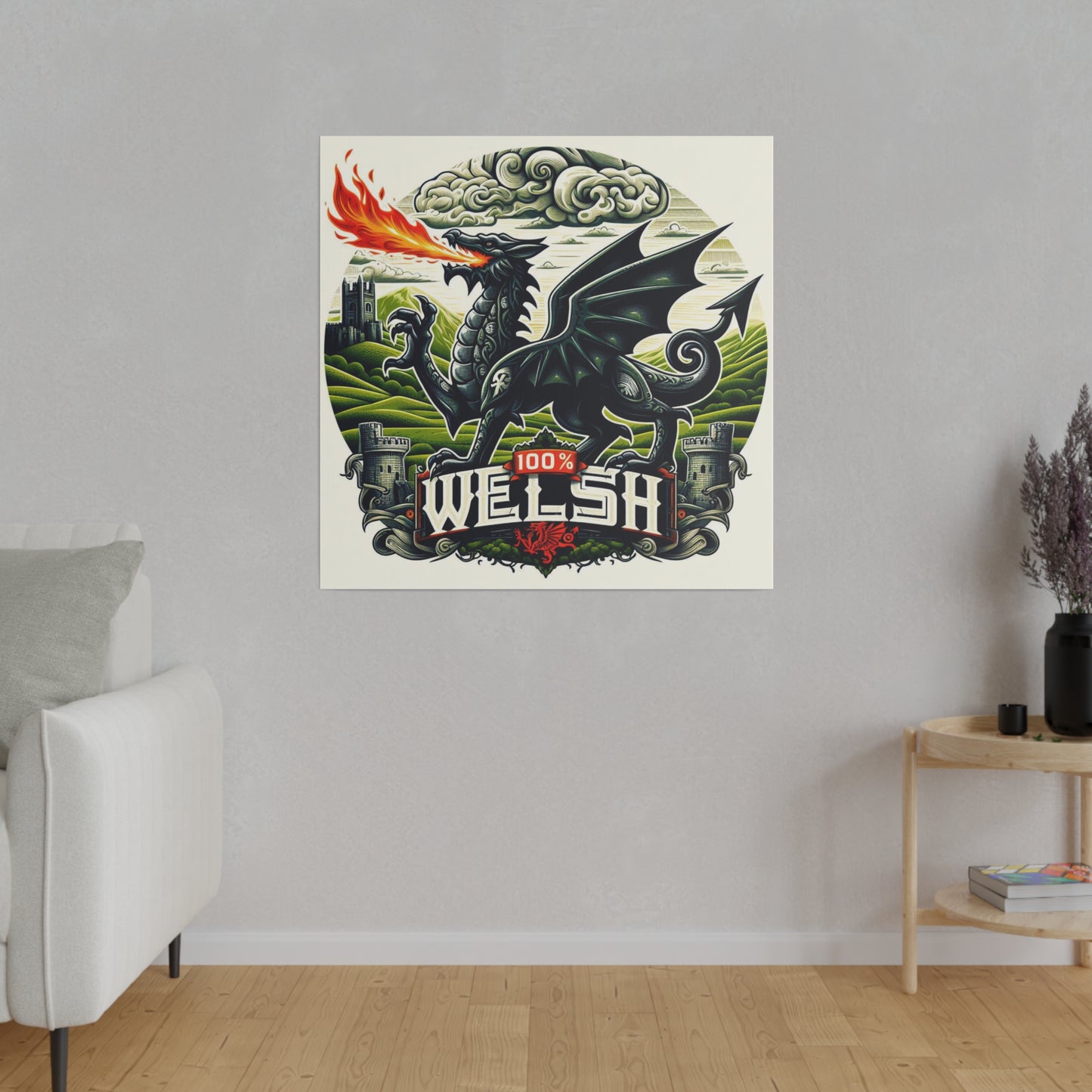 100% Welsh Canvas