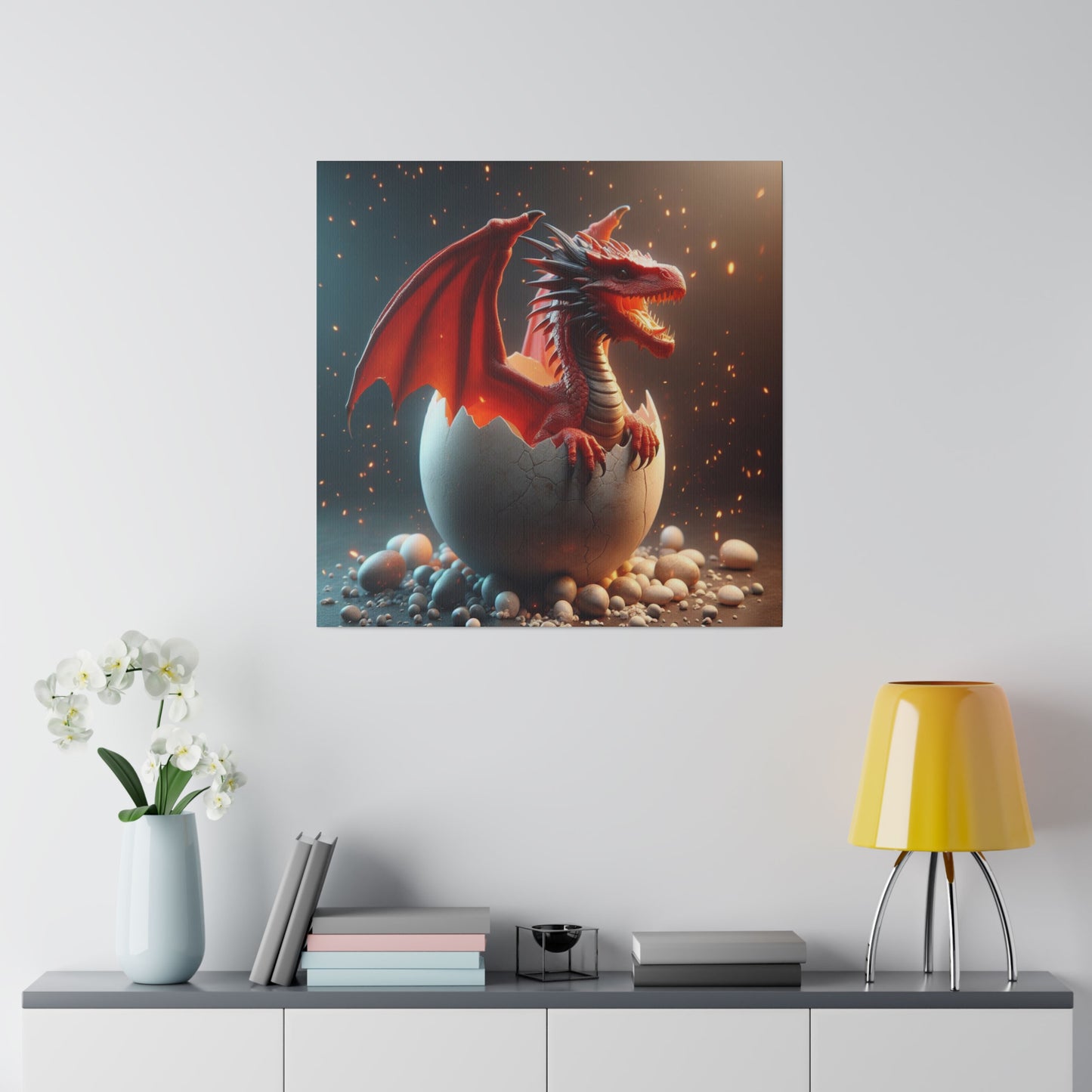 Dragon Hatchling Canvas