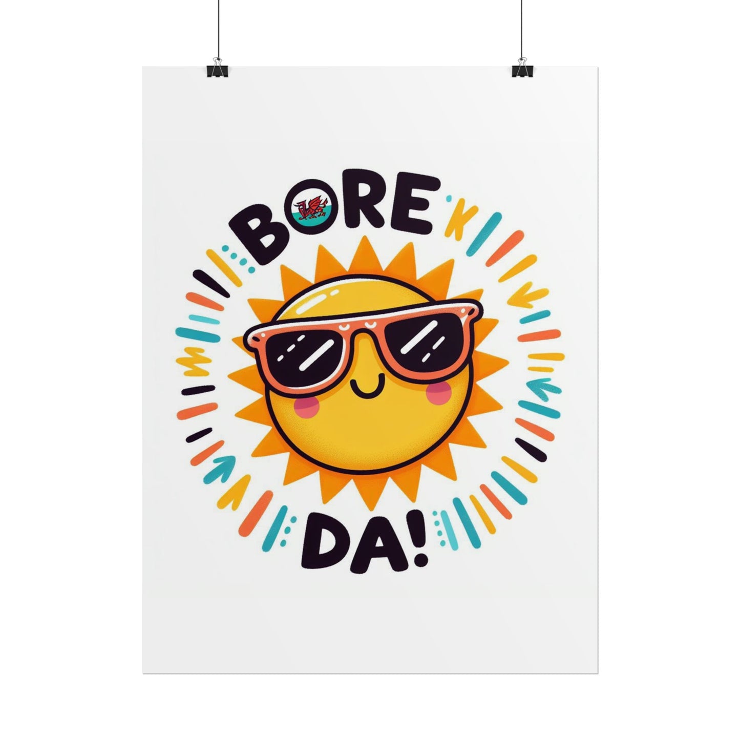 Bore Da! Rolled Poster