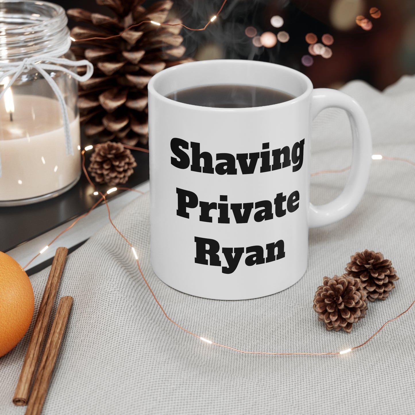 Shaving Private Ryan Mug