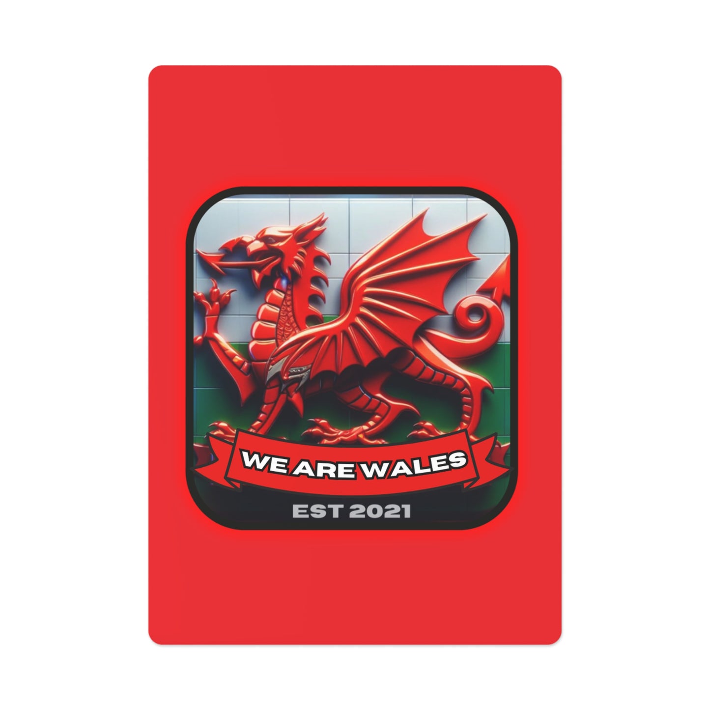 We Are Wales Playing Cards