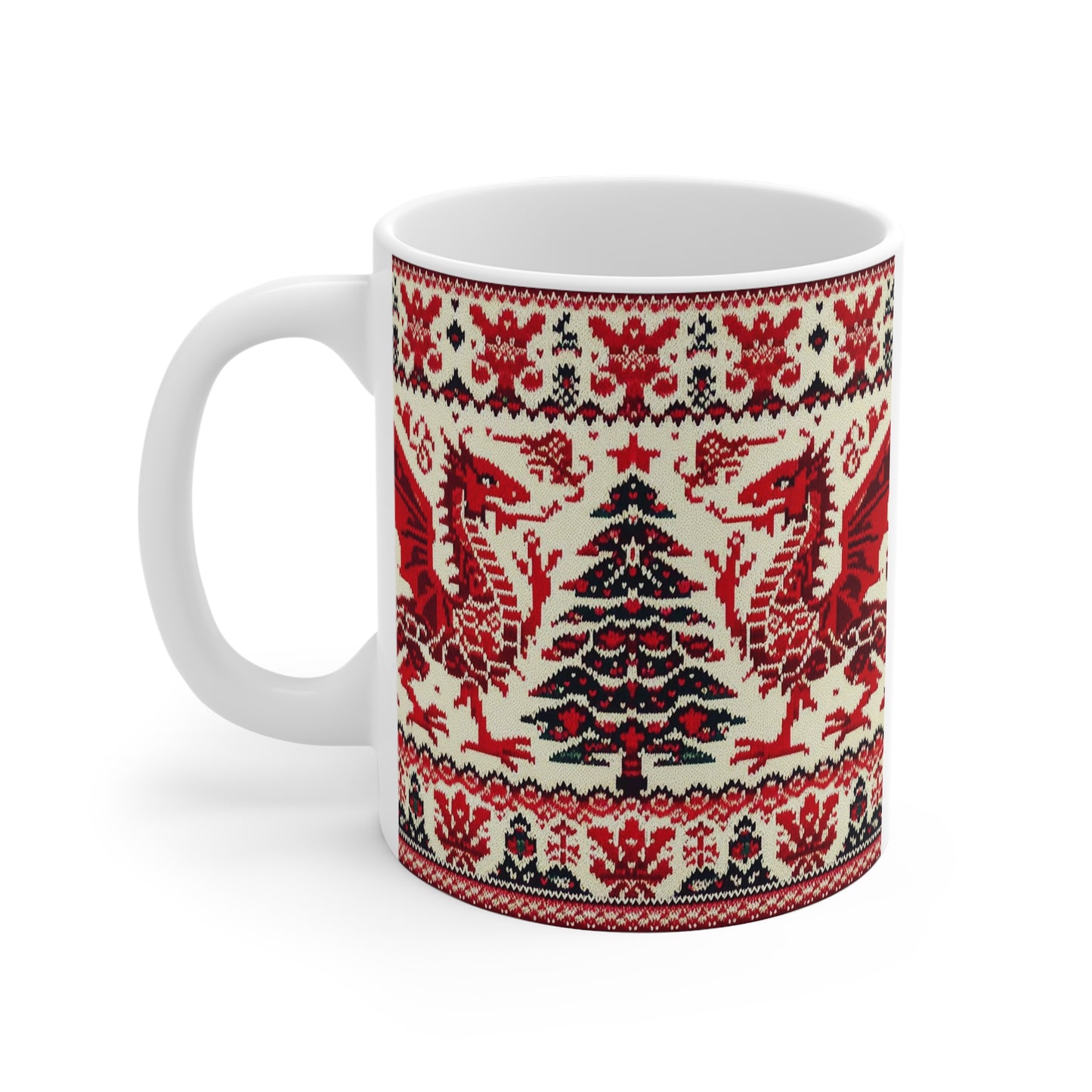 Dragon Christmas Mug