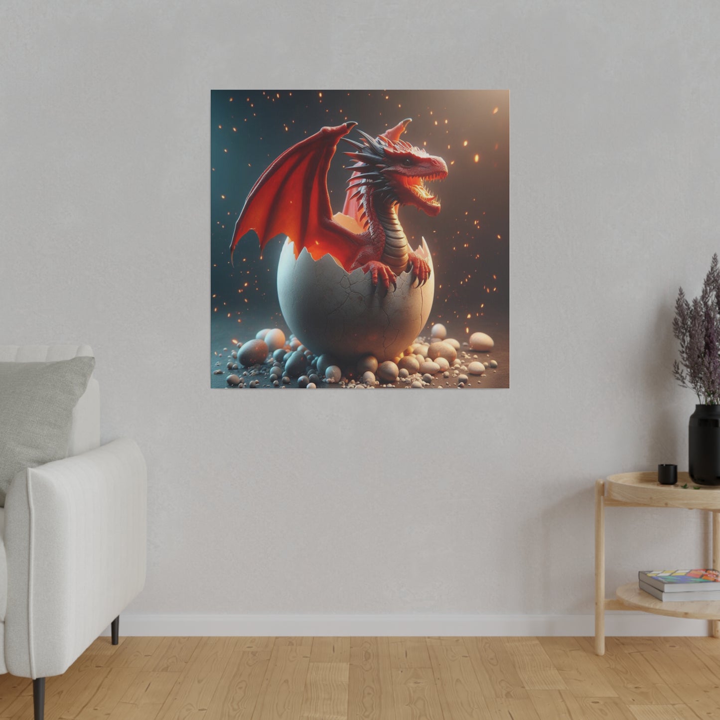 Dragon Hatchling Canvas