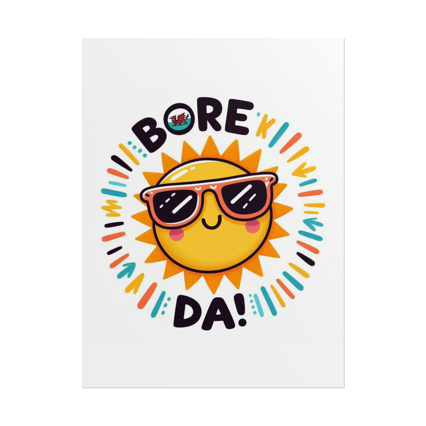 Bore Da! Rolled Poster