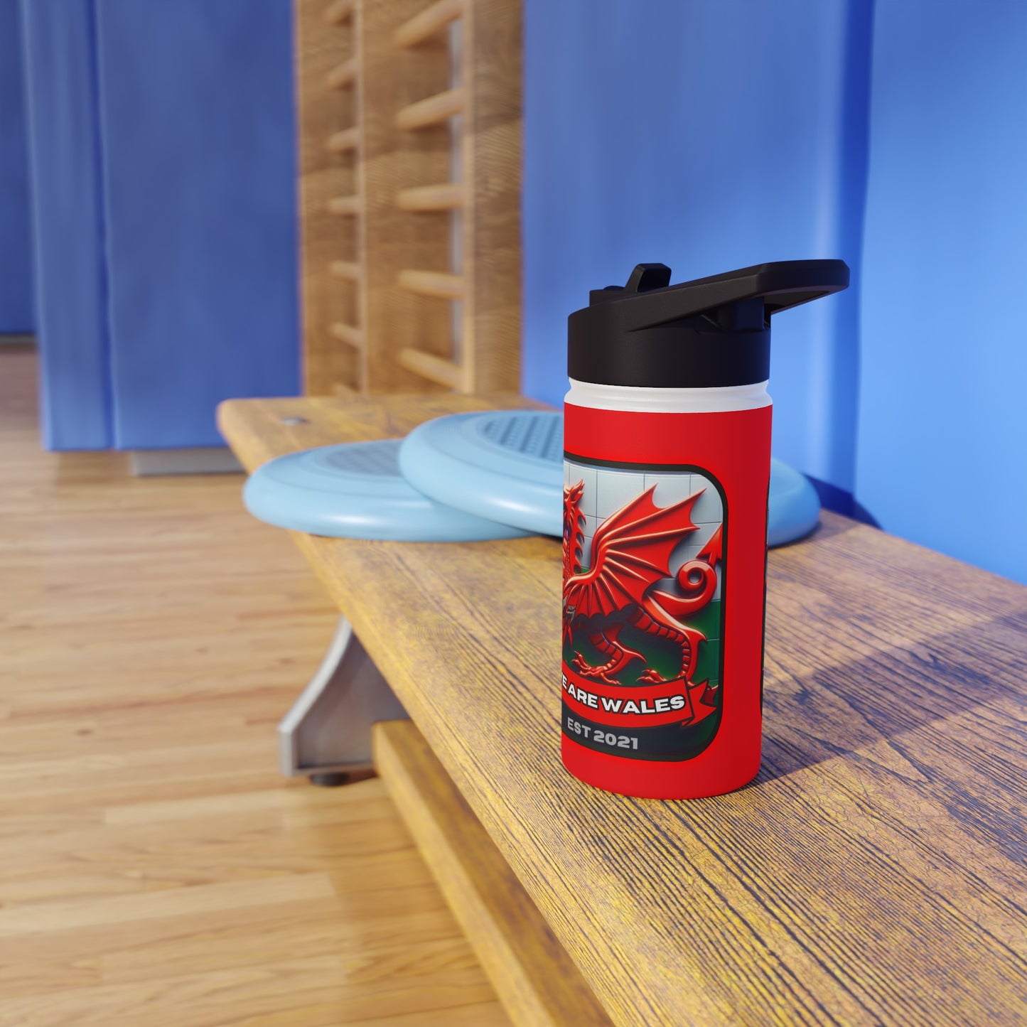 We Are Wales Stainless Steel Water Bottle