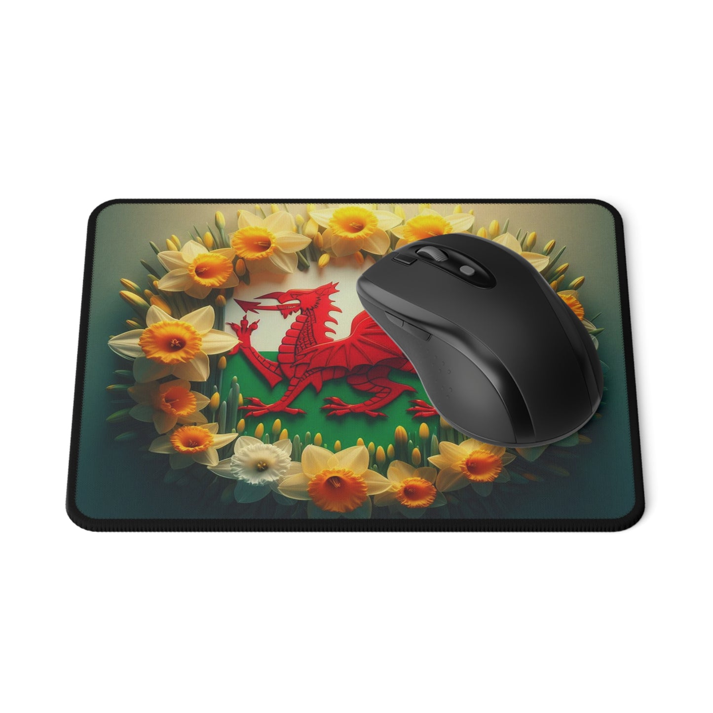 Welsh Flag Non-Slip Gaming Mouse Pad