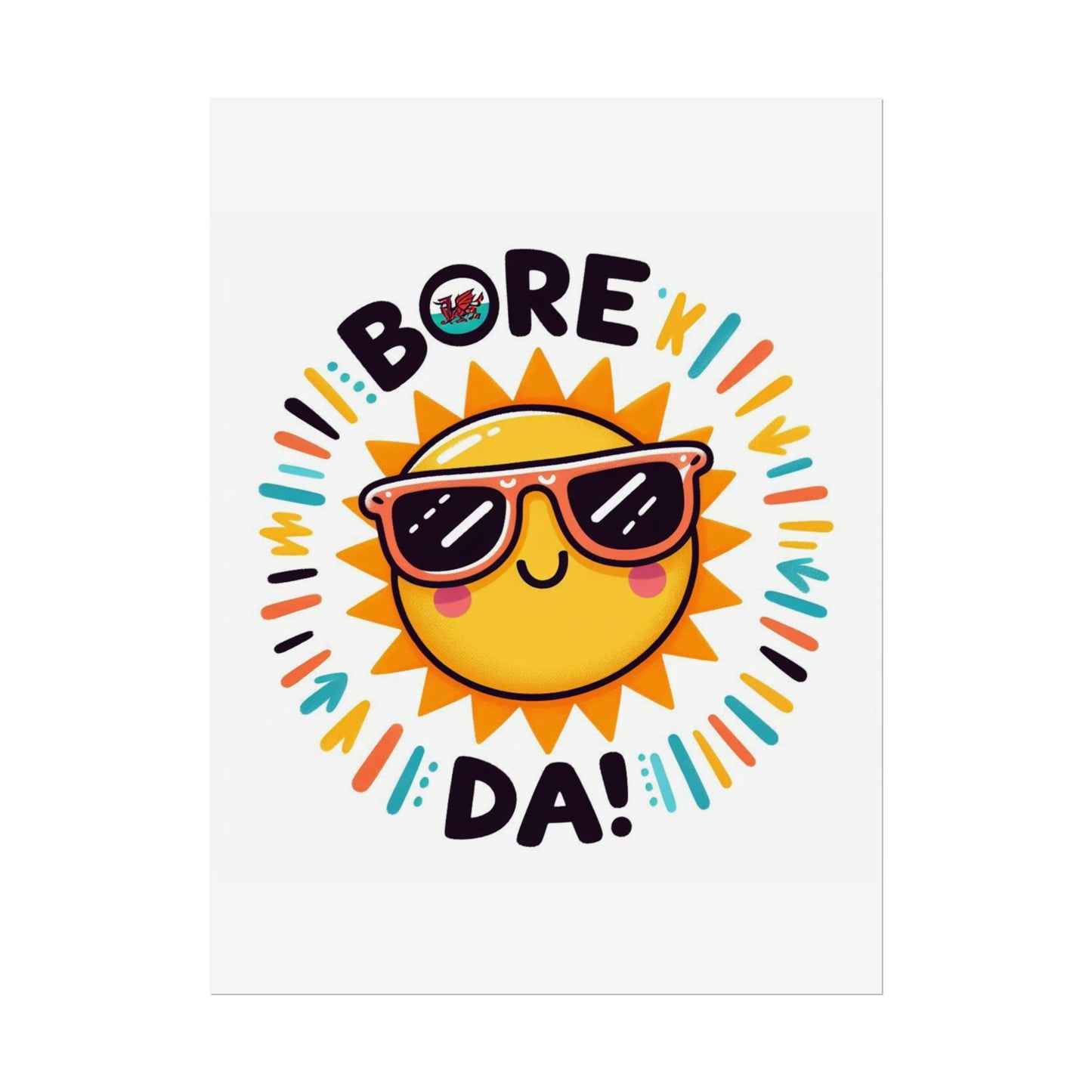 Bore Da! Rolled Poster