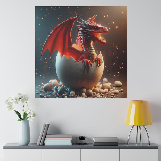 Dragon Hatchling Canvas