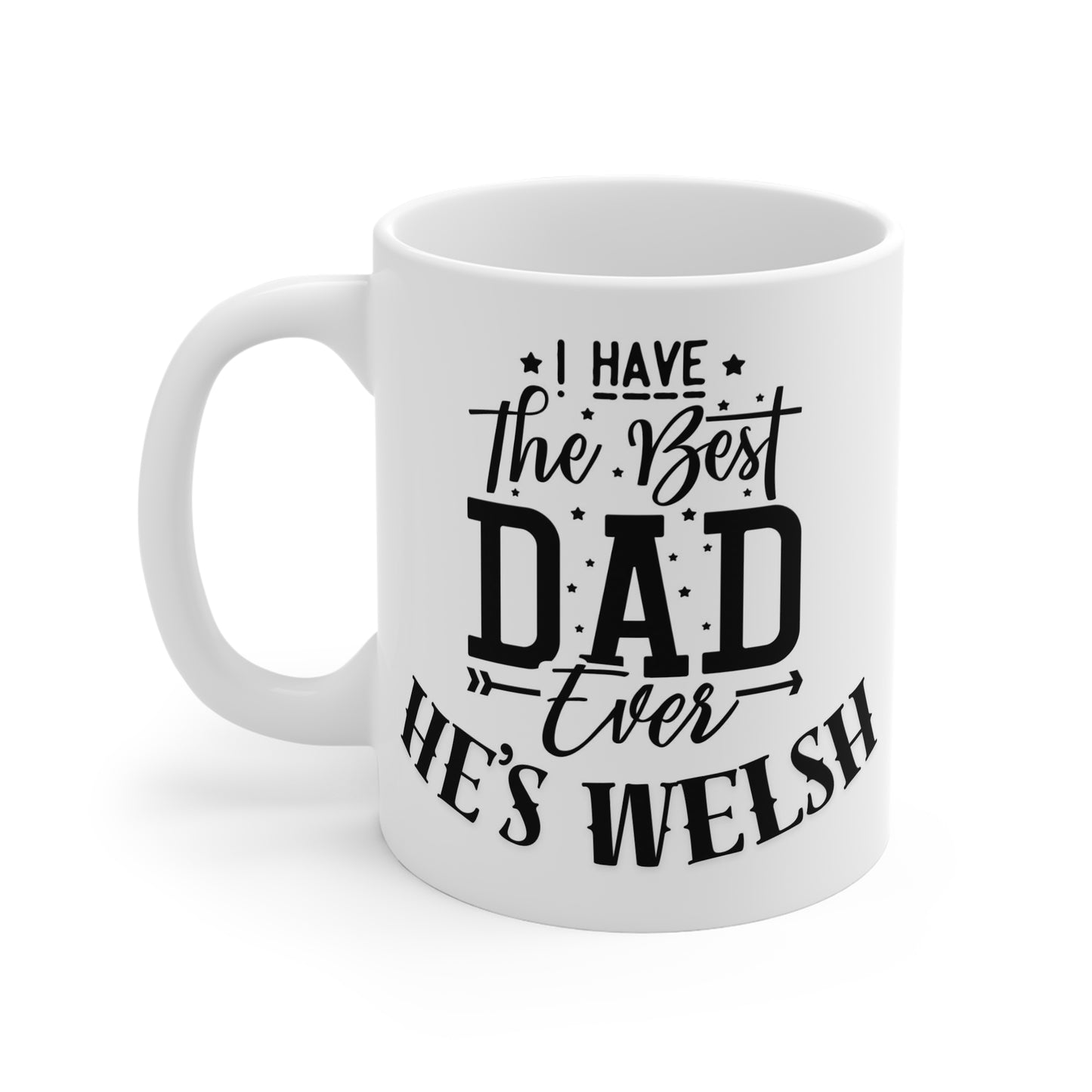 Best Welsh Dad Mug