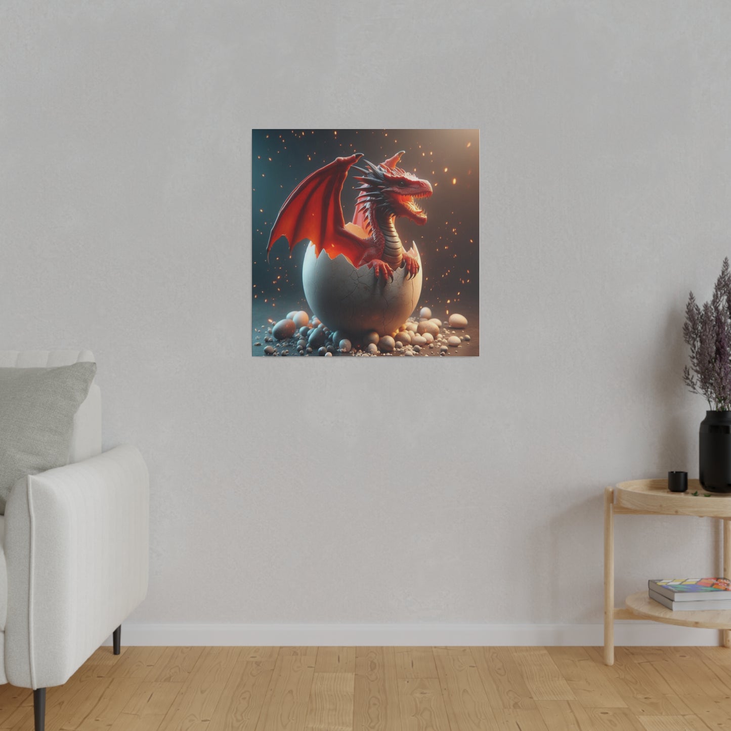 Dragon Hatchling Canvas