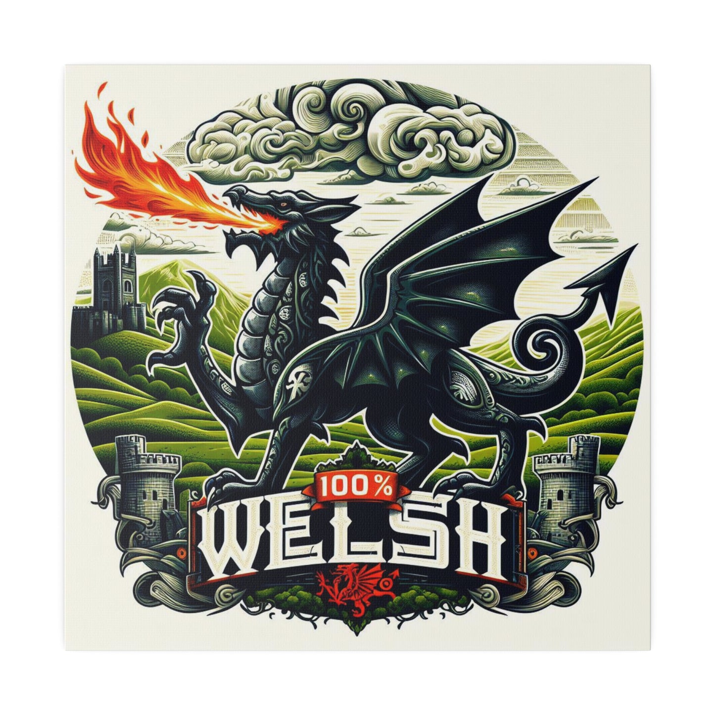 100% Welsh Canvas