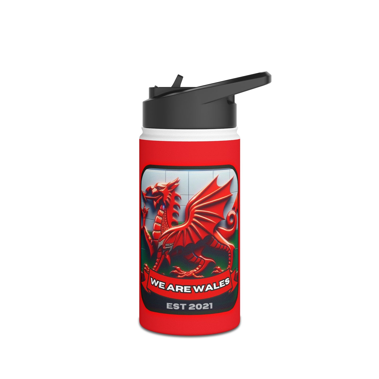 We Are Wales Stainless Steel Water Bottle