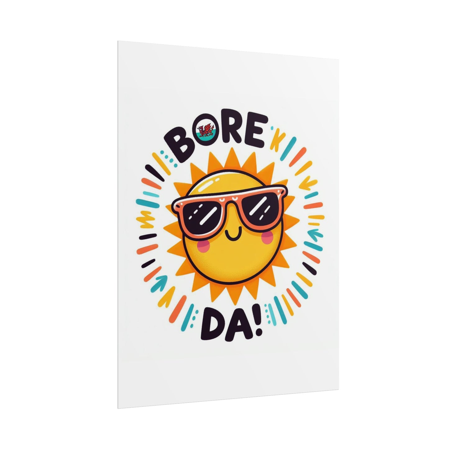 Bore Da! Rolled Poster