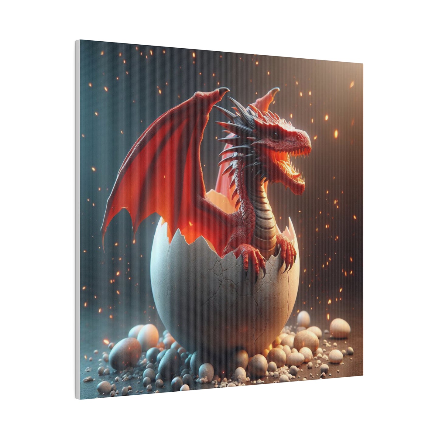 Dragon Hatchling Canvas